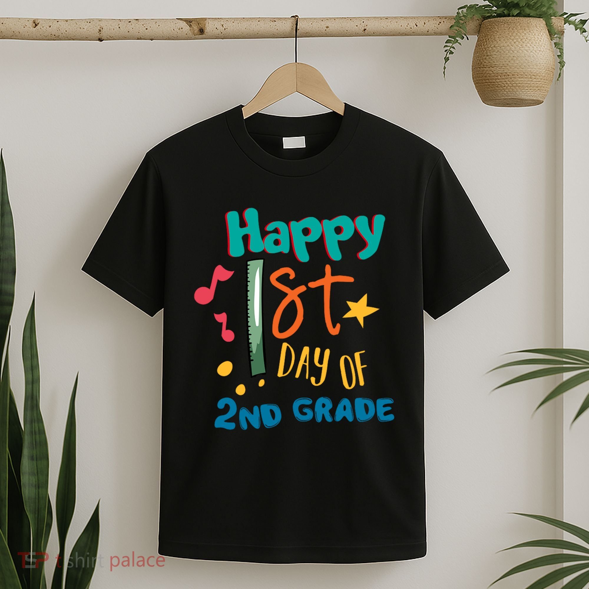 Happy 1st Day Of 2nd Grade Back To School T-Shirt