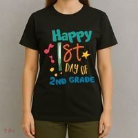 Happy 1st Day Of 2nd Grade Back To School T-Shirt thumb 4
