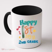 Happy 1st Day Of 2nd Grade Back To School Coffee Mug thumb 0
