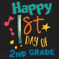 Happy 1st Day Of 2nd Grade Back To School Beanie thumb 2