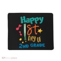 Happy 1st Day Of 2nd Grade Back To School Mousepad thumb 0