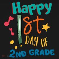 Happy 1st Day Of 2nd Grade Back To School Mousepad thumb 1