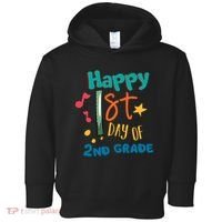 Happy 1st Day Of 2nd Grade Back To School Toddler Hoodie thumb 0