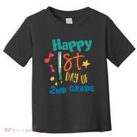 Happy 1st Day Of 2nd Grade Back To School Toddler T-Shirt thumb 0