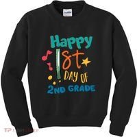 Happy 1st Day Of 2nd Grade Back To School Kids Sweatshirt thumb 0