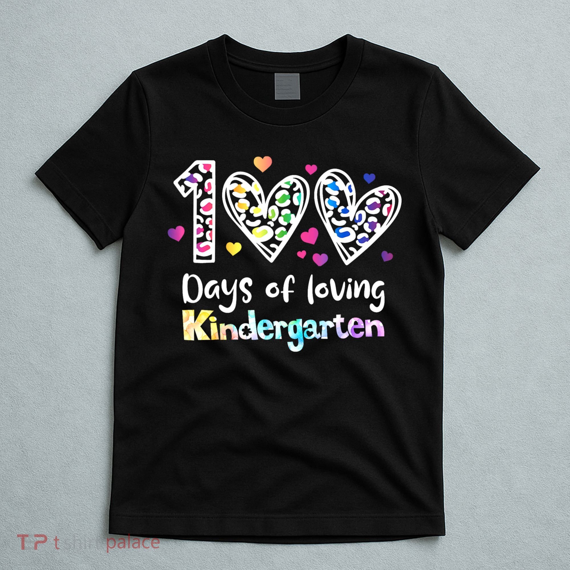Happy 100th Day Of Kindergarten Teachers 100 Days T-Shirt