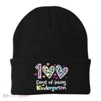 Happy 100th Day Of Kindergarten Teachers 100 Days Beanie thumb 0