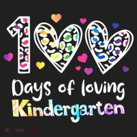 Happy 100th Day Of Kindergarten Teachers 100 Days Tumbler thumb 3