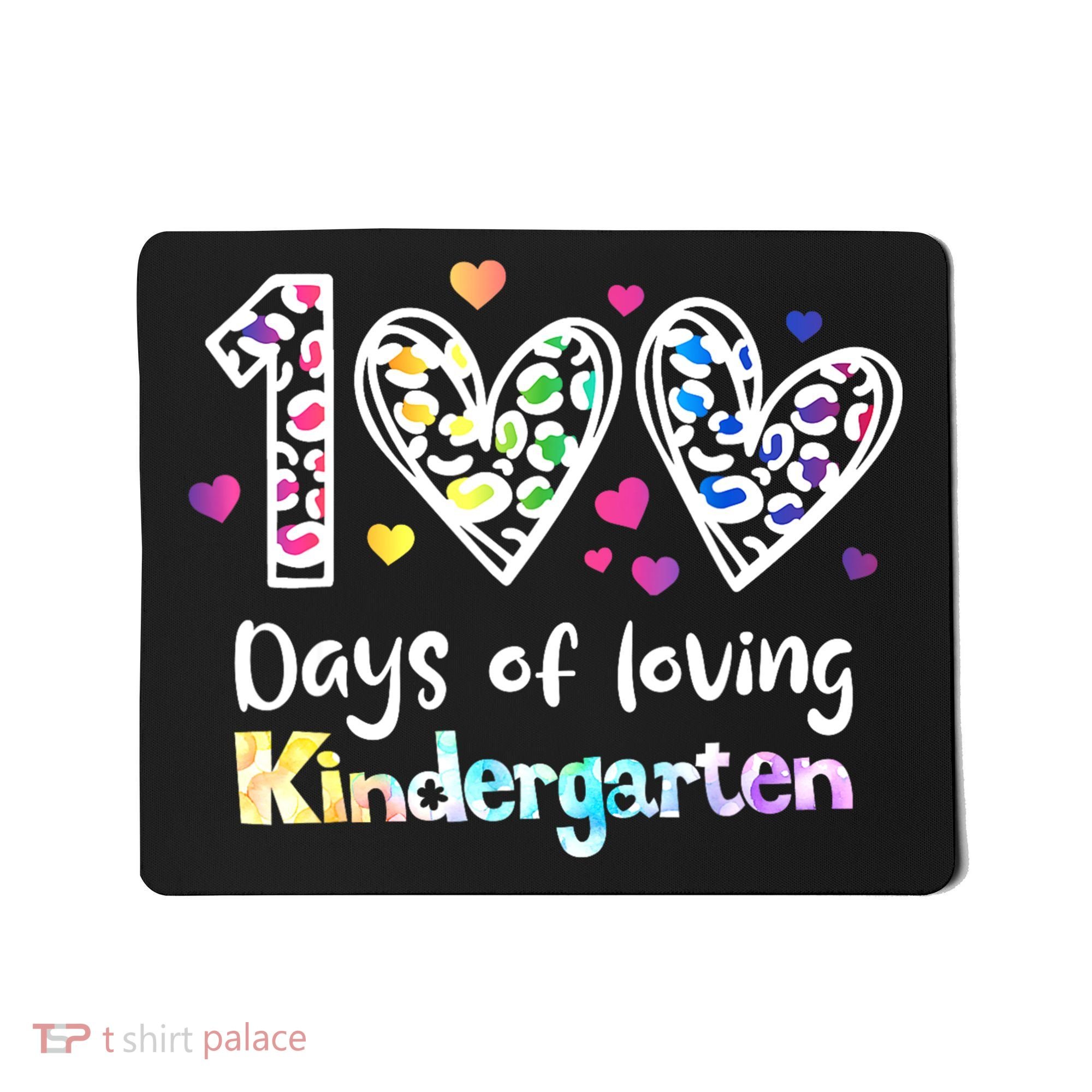 Happy 100th Day Of Kindergarten Teachers 100 Days Mousepad