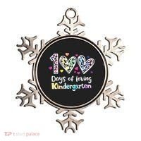Happy 100th Day Of Kindergarten Teachers 100 Days Ornament thumb 0