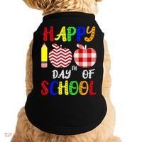 Happy 100th Day Of School Doggie Tank thumb 0