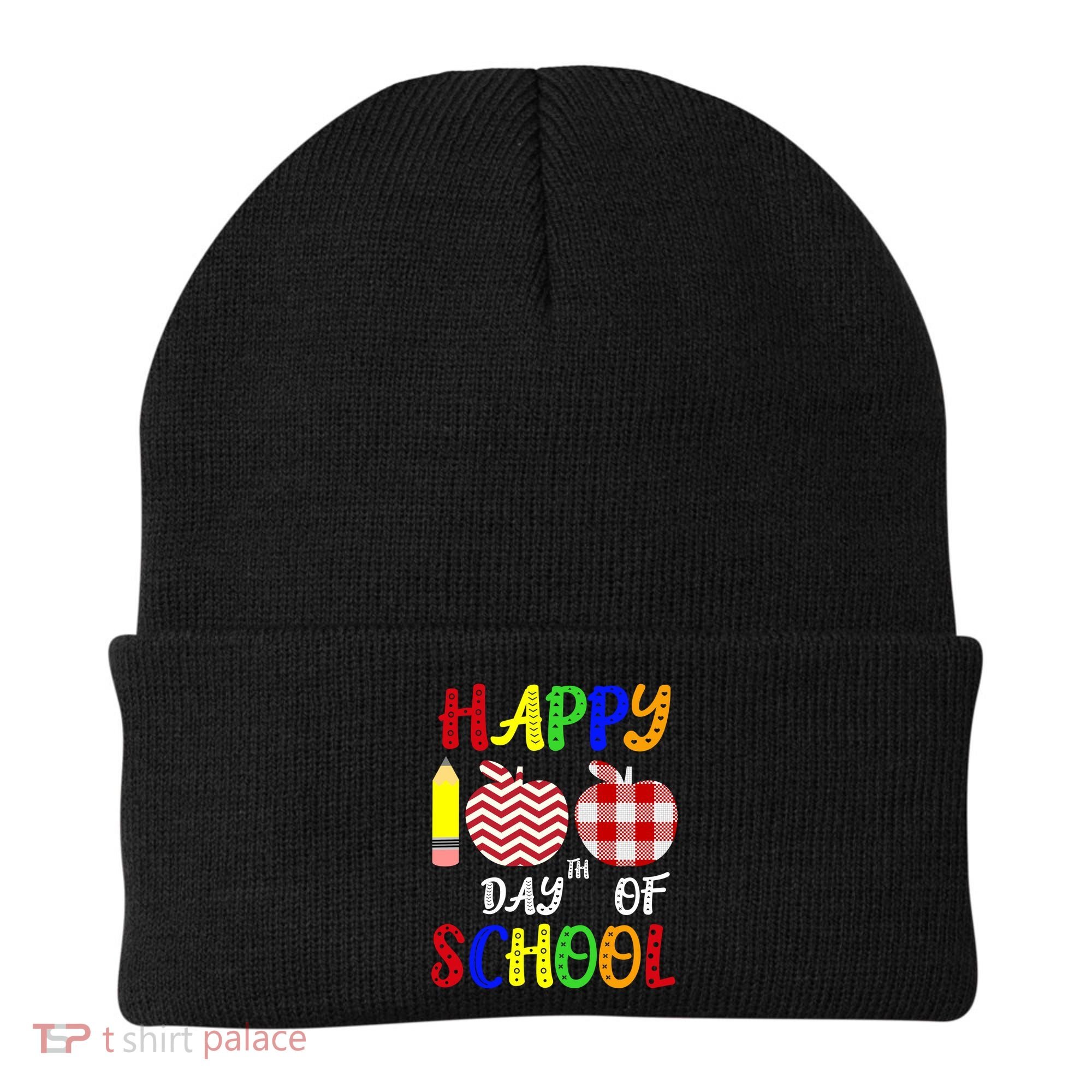 Happy 100th Day Of School Beanie