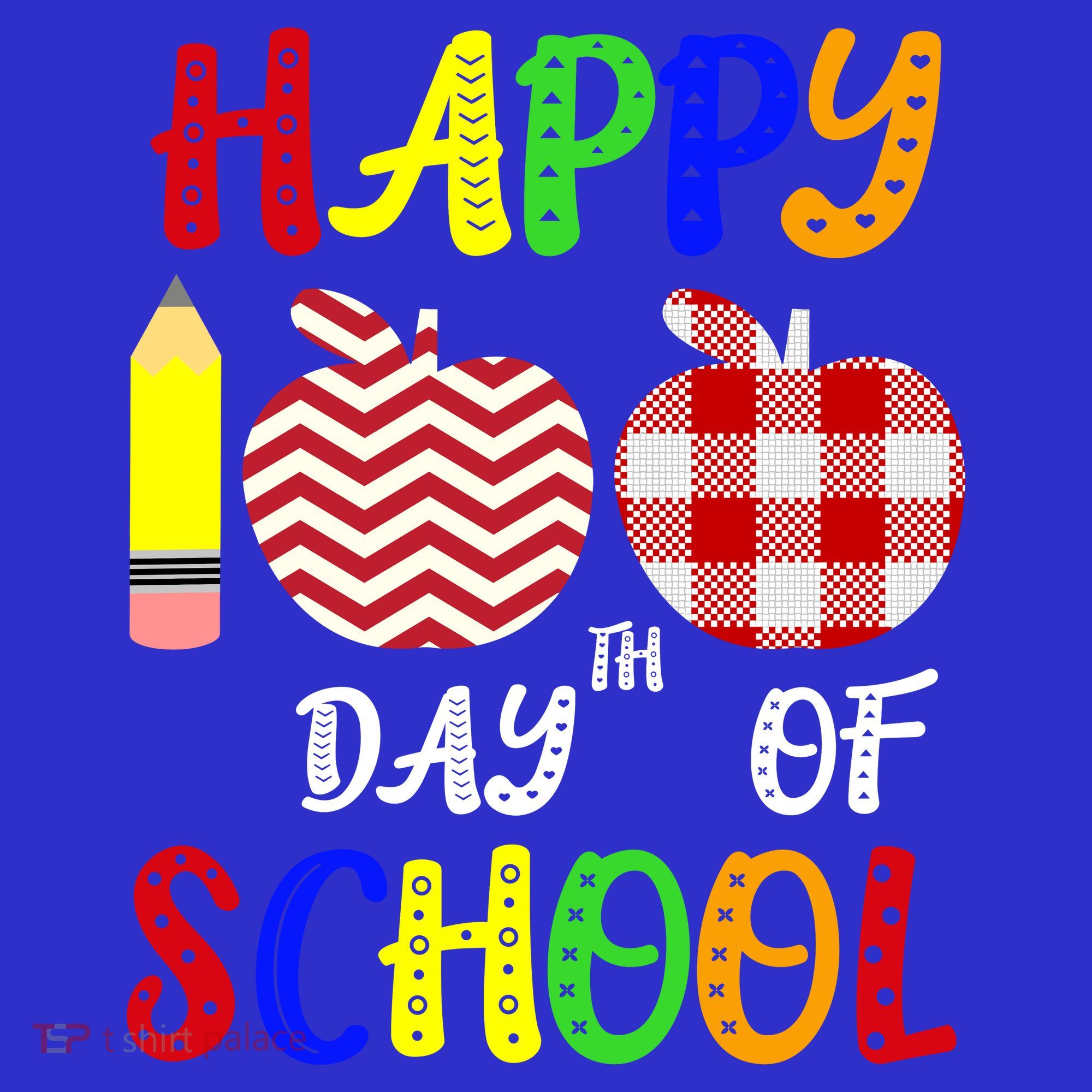 Happy 100th Day Of School T-Shirt