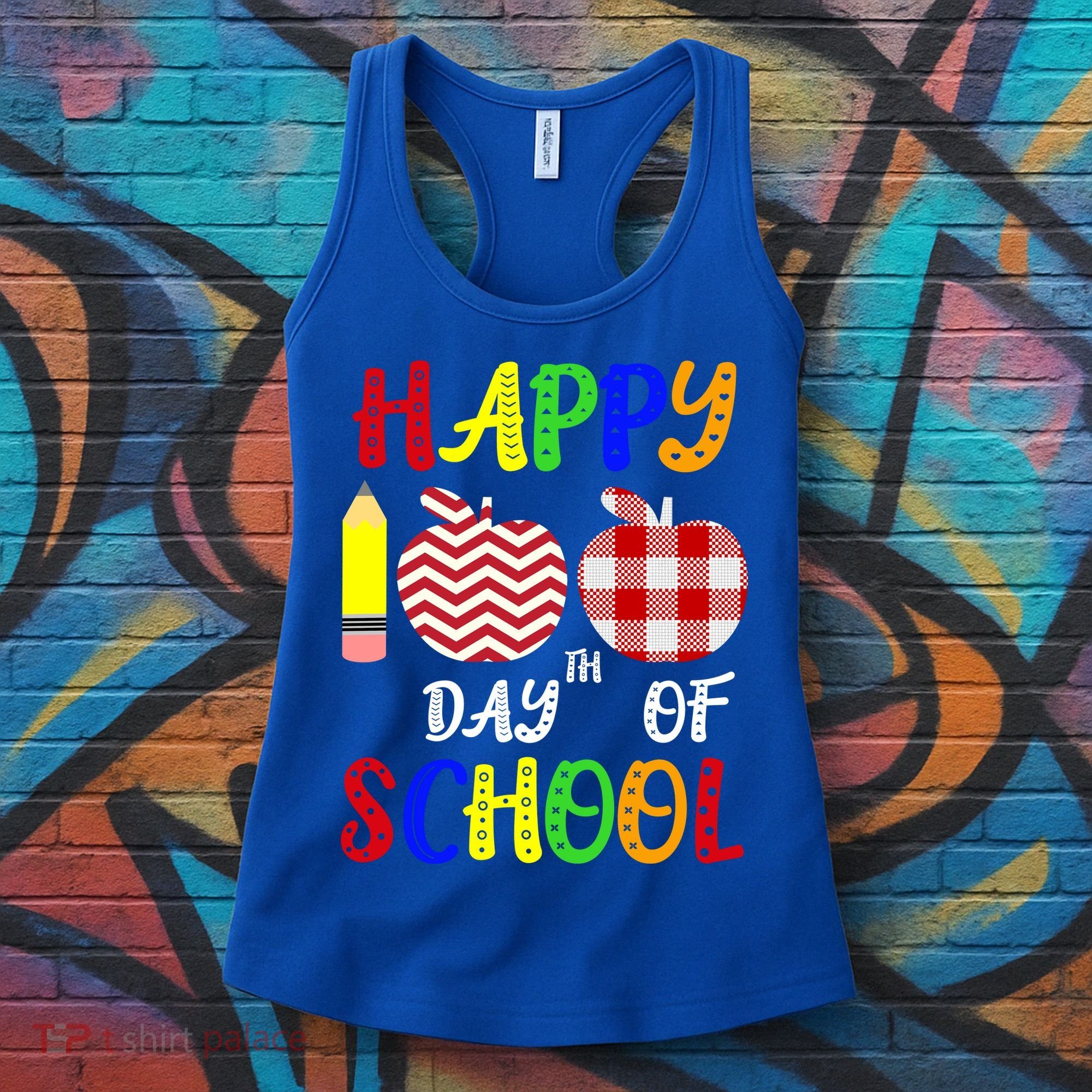 Happy 100th Day Of School Women's Tank Top