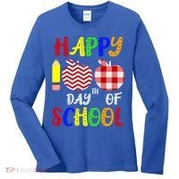 Happy 100th Day Of School Women's Long Sleeve Shirt thumb 0