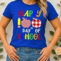 Happy 100th Day Of School Women's T-Shirt thumb 2