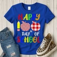 Happy 100th Day Of School Women's T-Shirt thumb 3