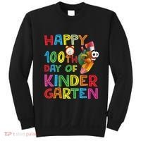 Happy 100 Days Kindergarten School Teacher Student 100th Day Sweatshirt thumb 0