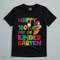 Happy 100 Days Kindergarten School Teacher Student 100th Day T-Shirt thumb 5