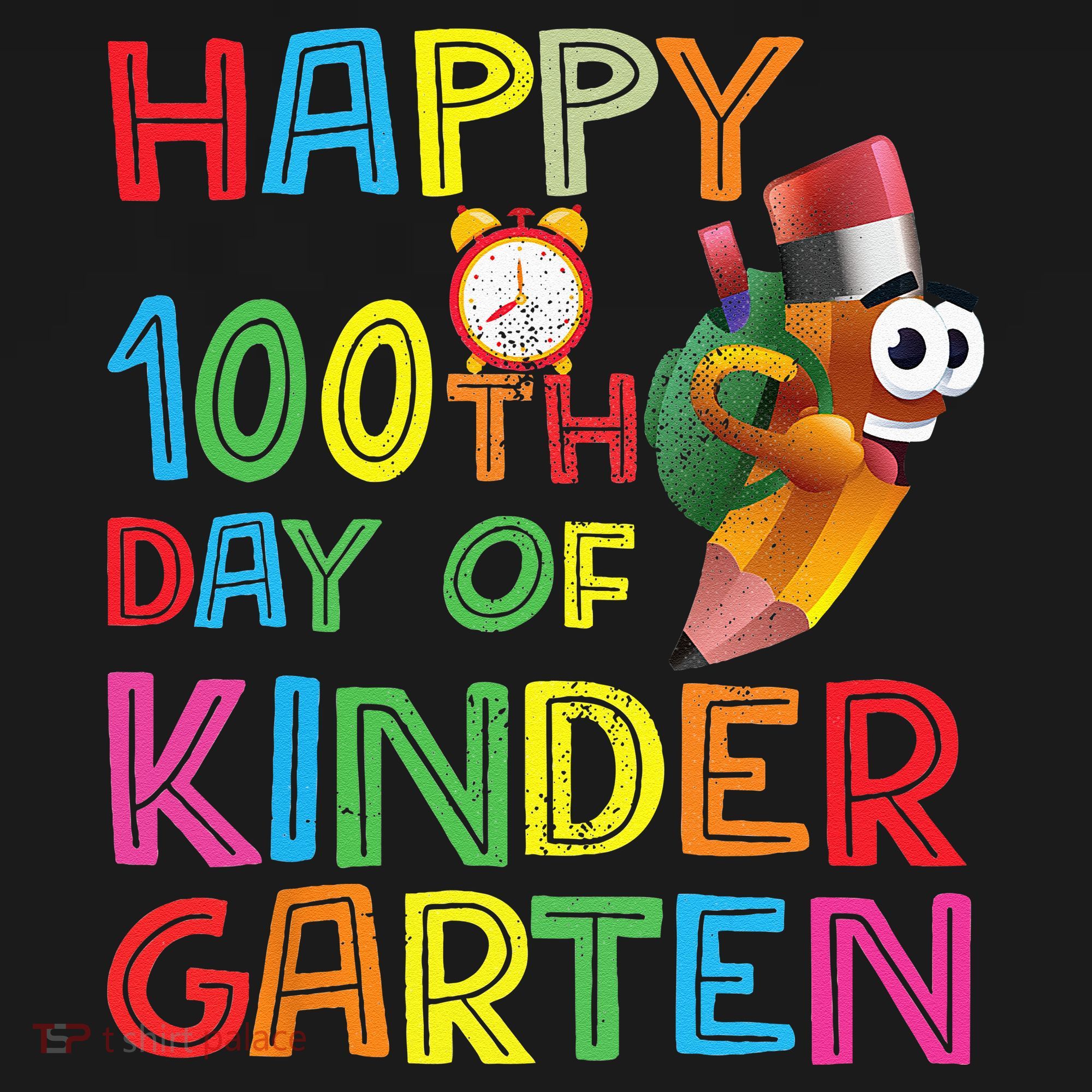 Happy 100 Days Kindergarten School Teacher Student 100th Day Coaster