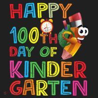 Happy 100 Days Kindergarten School Teacher Student 100th Day Hat thumb 2