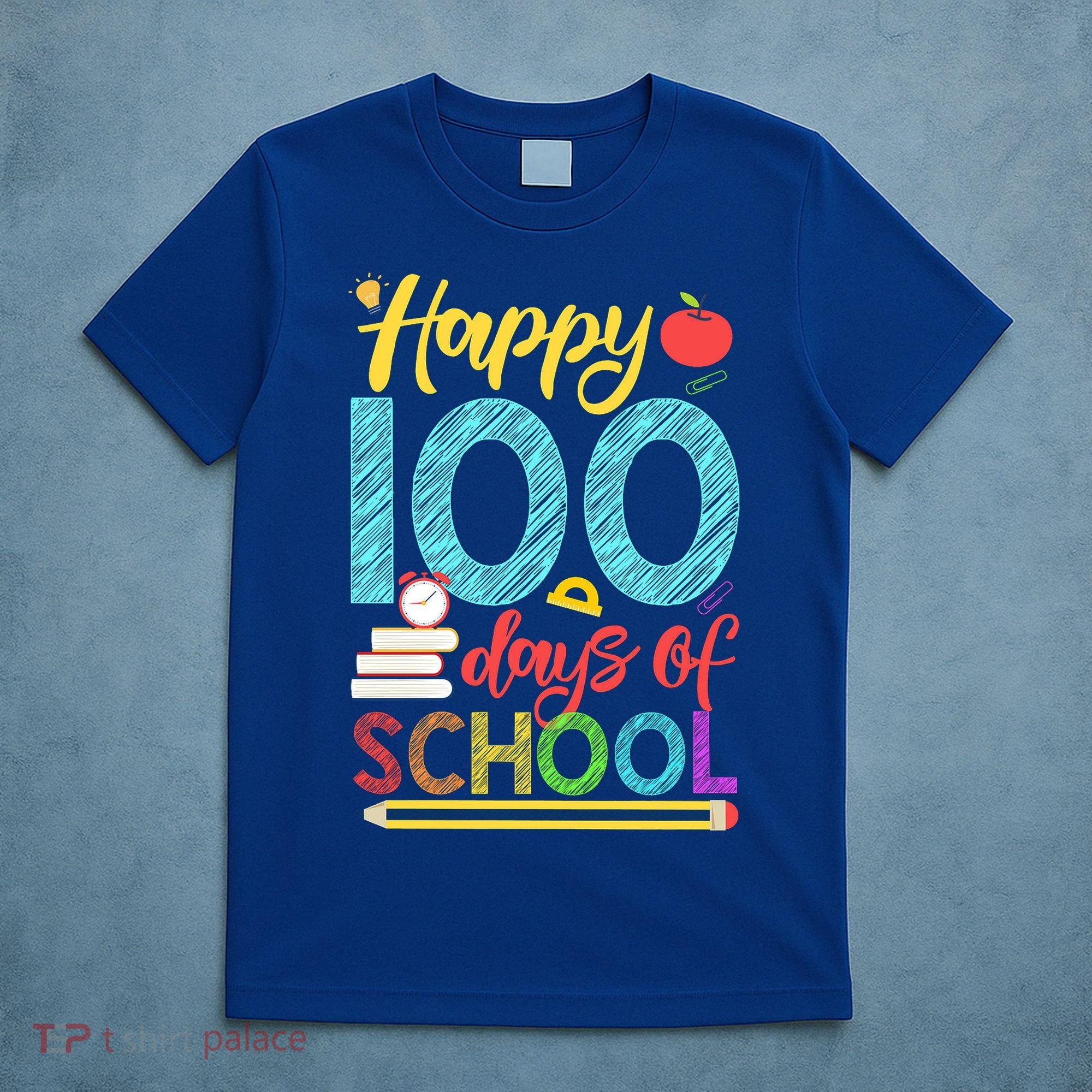 Happy 100 Days Of School For Teacher Or Child T-Shirt