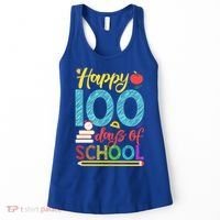 Happy 100 Days Of School For Teacher Or Child Women's Tank Top thumb 0