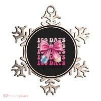Happy 100 Days Of School Pencil Coquette Bow Teacher Gift Ornament thumb 0