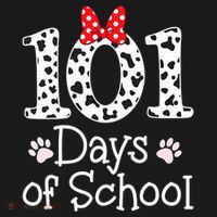Happy 101 Days Of School Funny Student Teacher Gift Ornament thumb 1