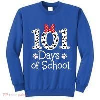 Happy 101 Days Of School Funny Student Teacher Gift Sweatshirt thumb 0