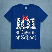 Happy 101 Days Of School Funny Student Teacher Gift T-Shirt thumb 5