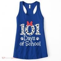 Happy 101 Days Of School Funny Student Teacher Gift Women's Tank Top thumb 0