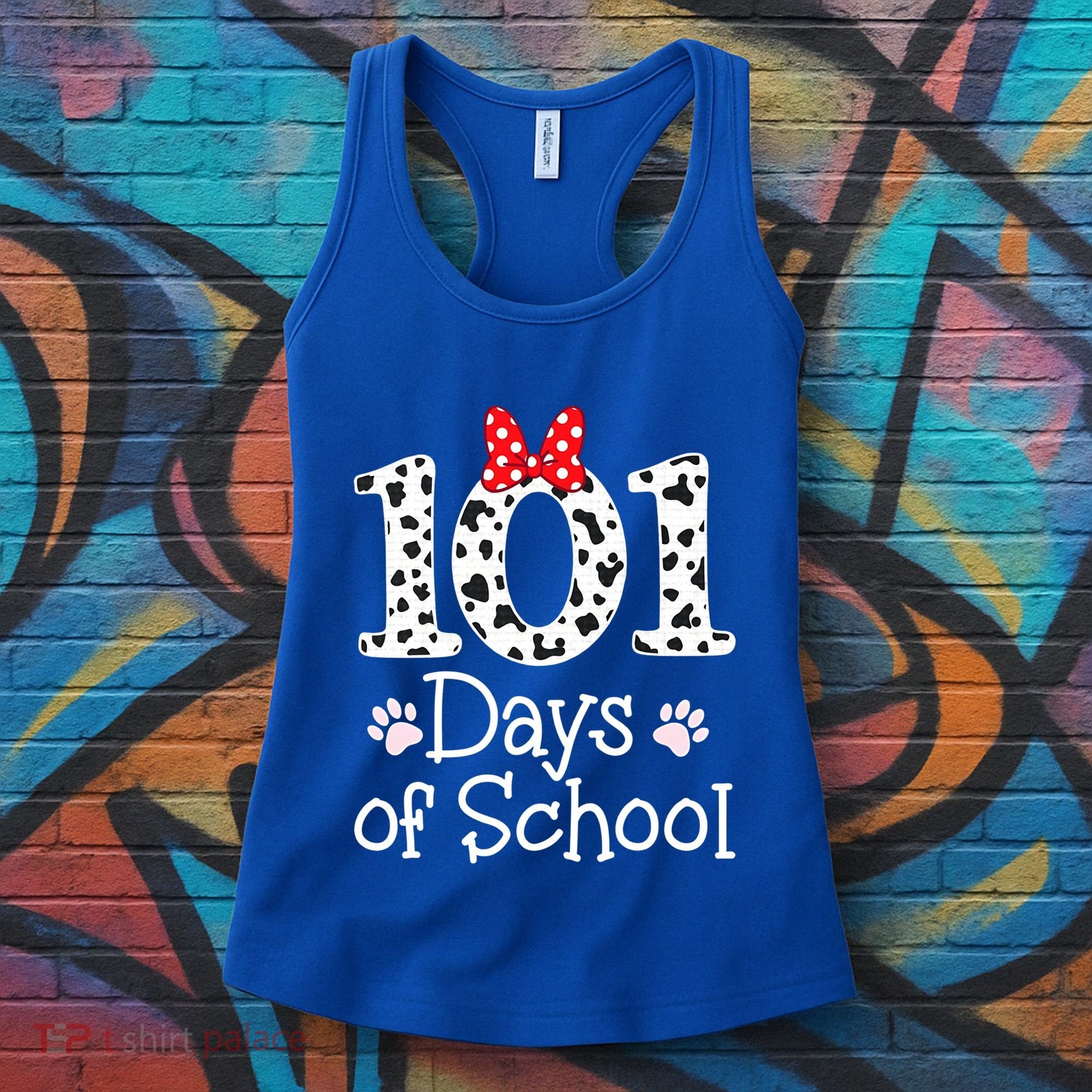 Happy 101 Days Of School Funny Student Teacher Gift Women's Tank Top
