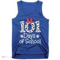 Happy 101 Days Of School Funny Student Teacher Gift Tank Top thumb 0