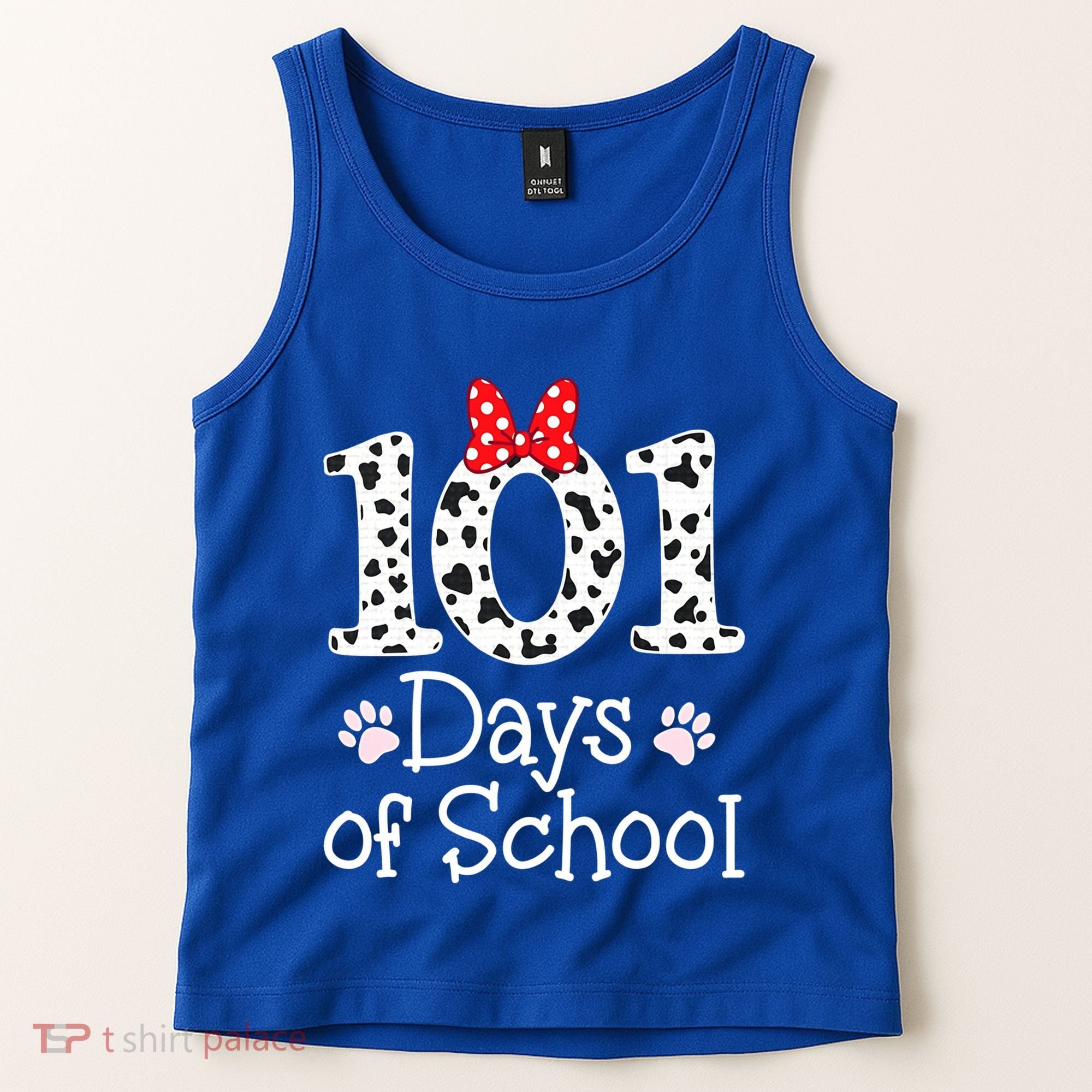 Happy 101 Days Of School Funny Student Teacher Gift Tank Top