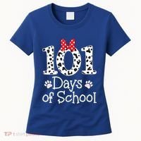 Happy 101 Days Of School Funny Student Teacher Gift Women's T-Shirt thumb 0