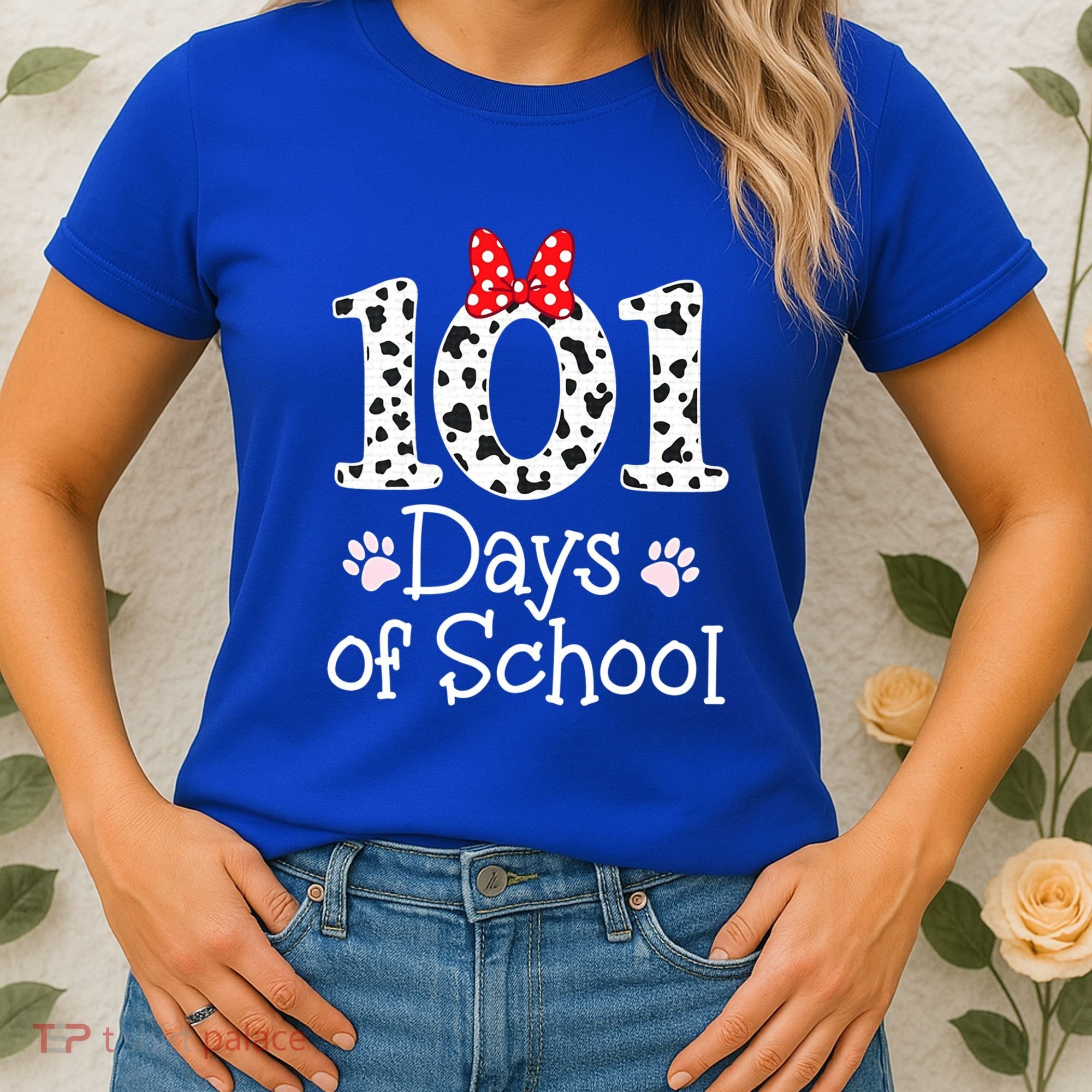Happy 101 Days Of School Funny Student Teacher Gift Women's T-Shirt