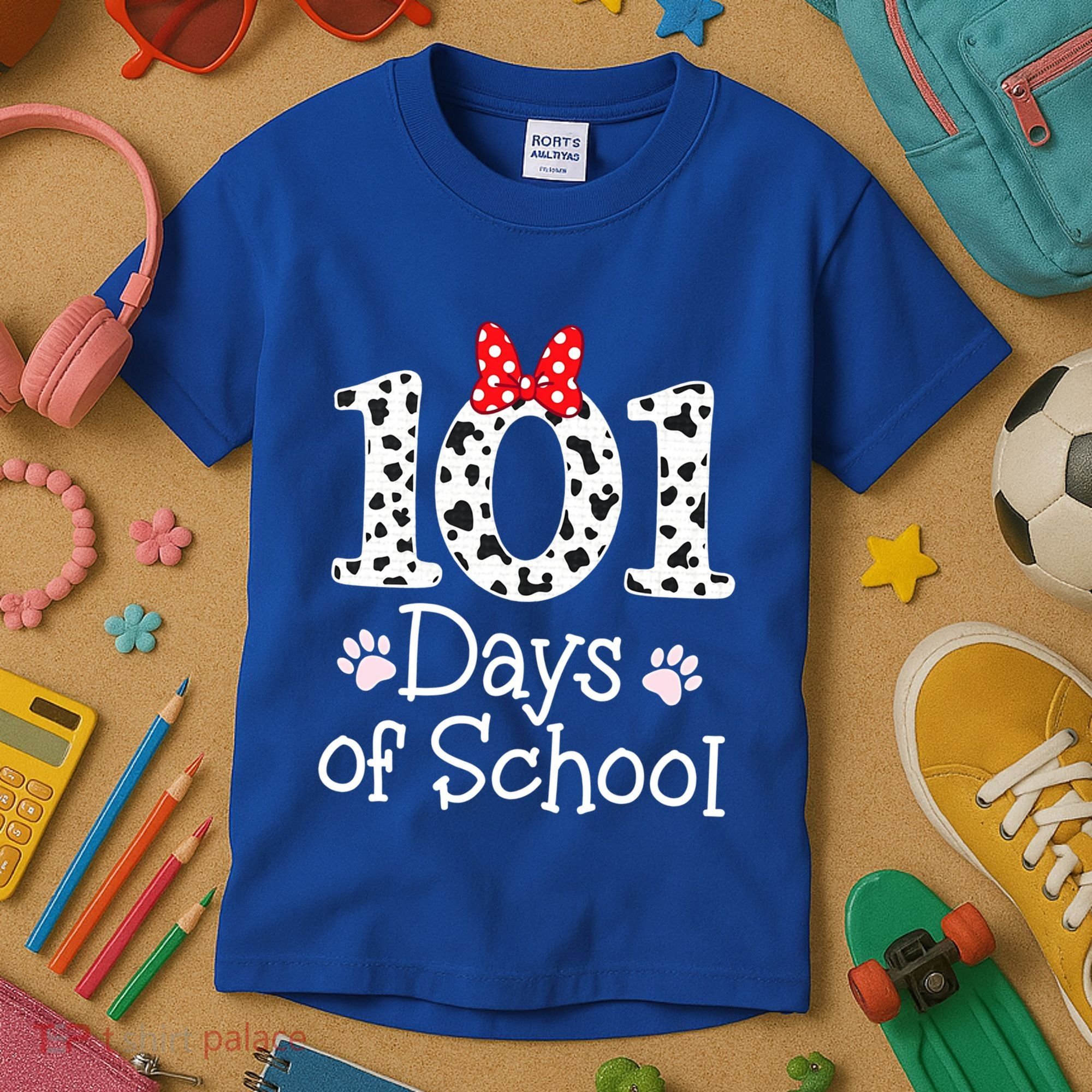 Happy 101 Days Of School Funny Student Teacher Gift Kids T-Shirt