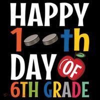 Happy 100Th Day Of 6Th Grade Hockey School Teacher Student Gift Coffee Mug thumb 5