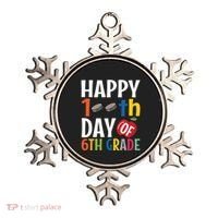 Happy 100Th Day Of 6Th Grade Hockey School Teacher Student Gift Ornament thumb 0