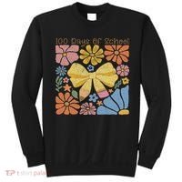 Happy 100th Day Of School 100 Days Of School Teacher Student Sweatshirt thumb 0