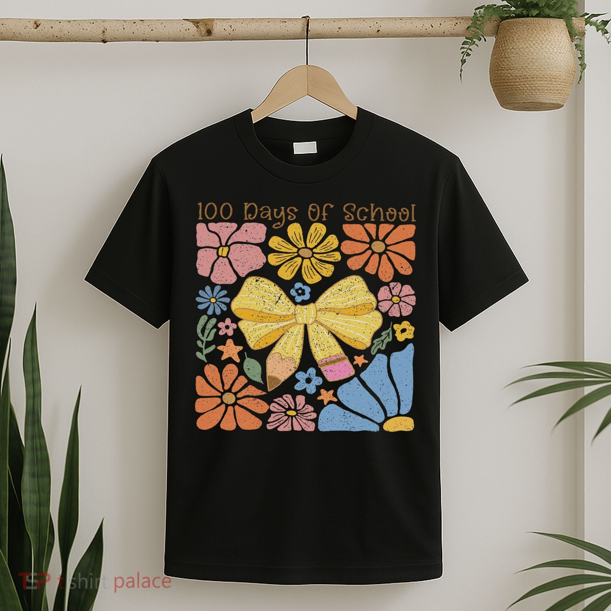 Happy 100th Day Of School 100 Days Of School Teacher Student T-Shirt