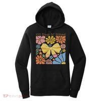 Happy 100th Day Of School 100 Days Of School Teacher Student Women's Hoodie thumb 0