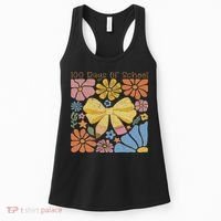 Happy 100th Day Of School 100 Days Of School Teacher Student Women's Tank Top thumb 0