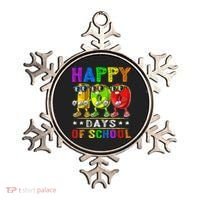 Happy 100 Days of School Flossing 100th Day School Ornament thumb 0