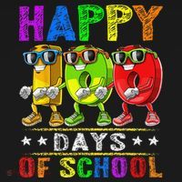 Happy 100 Days of School Flossing 100th Day School Women's Tank Top thumb 5