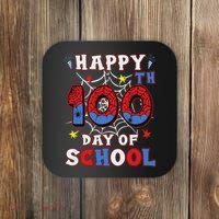 Happy 100th Day Of School Spider 100 Days Coaster thumb 0