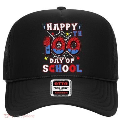 Happy 100th Day Of School Spider 100 Days Hat