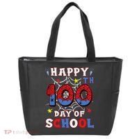 Happy 100th Day Of School Spider 100 Days Tote Bag thumb 0