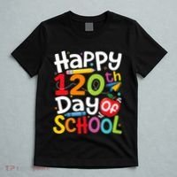 Happy 120th Day Of School Back To School Teacher Student T-Shirt thumb 5